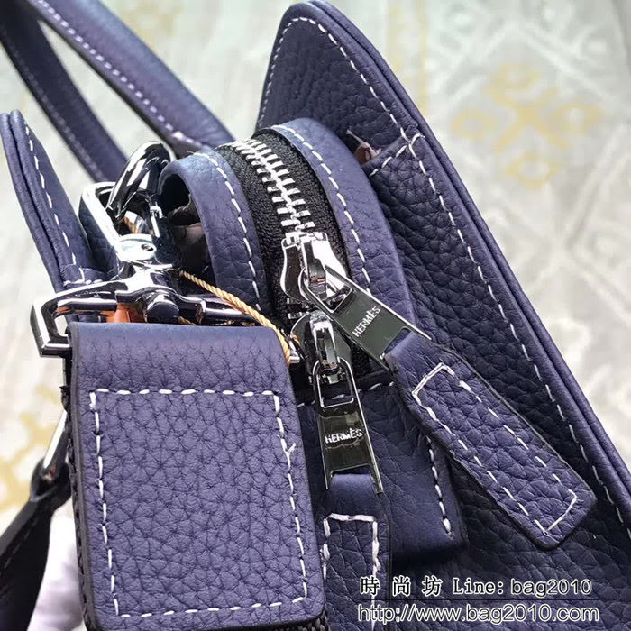 HERMES愛馬仕 最新款 時尚休閒 男士公事包 可手提斜挎 8827-1 JD1024